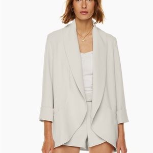 Aritzia Wilfred North blazer in matte pearl, size‎ 00